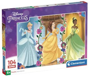 Prințesele Disney Elegant Puzzle Clementoni 104 piese