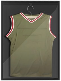 Cadru HOMCOM T-frame pentru tricou in aluminiu si acrilic cu protectie UV, 60 x 80 cm | Aosom Romania