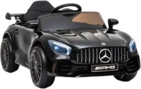 Masinuta Electrica cu acumulator pentru copii NOVOKIDS™ Mercedes AMG GTR , Roti din Cauciuc EVA, 3-8 ani , usi cu deschidere , Baterie12V, 2 Viteze,