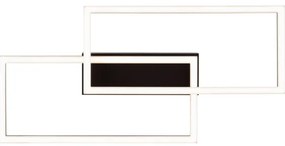 Brilliant JORVIC Plafonieră LED 21W/230V 29x60 cm neagră