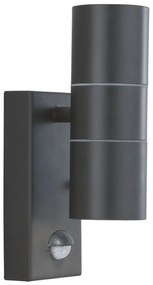 Aplica perete exterior cu senzor de miscare Up and Down 7008-2BK-LED SRT