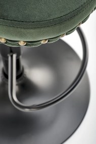 Scaun de bar H117 velvet verde