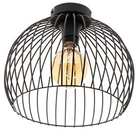 Lampă suspendată modernă neagră - Koopa