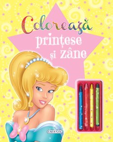 COLOREAZA PRINTESE SI ZANE - GIRASOL (978-606-525-957-7)