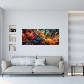 Tablou - Abstracția culorilor II. (120x50 cm)