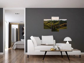 Tablou - Priveliște spre dealurile din Thailanda (90x60 cm)