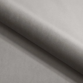 Canapea gri extensibilă cu tapițerie din catifea 203 cm York Blik – Ropez