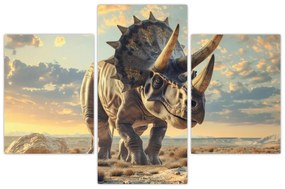 Tablou - Triceratops (90x60 cm)