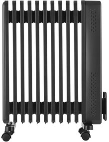 Sencor - Radiator electric pe ulei cu 11 aripioare, 1000/1200/2400 W, 230 V, Wi-Fi, negru