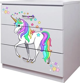 Comoda 3 sertare Unicorn