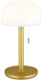 Lampă LED de masă Globo 21016M NORMAN LED/1,5W/3,7V 3000/4200/6000K alamă