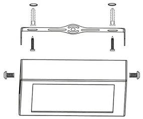 Eglo 98172 - Lampă LED reglabilă pentru exterior ARGOLIS-C LED/22W/230V BT IP44