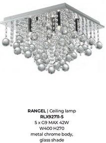 Plafoniera design elegant RANGEL