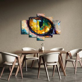 Tablou - Ochi de pisică Pictură (150x105 cm)