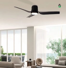 Lustra LED, Ventilator cu telecomanda, USHUAIA alb MA-8717