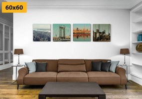 Set tablouri vedere la orașul New York