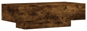 833893 vidaXL Măsuță de cafea, stejar afumat, 100x49,5x31 cm, lemn prelucrat