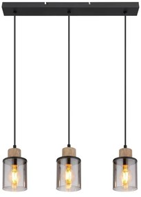 Lustră pe cablu REID 3xE27/15W/230V Globo 15707-3H