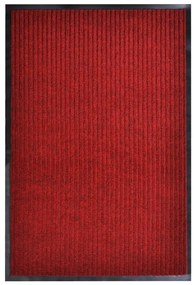 vidaXL Covoraș de ușă, roșu, 160 x 220 cm, pvc