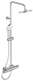 Coloana de dus cu baterie termostatata si etajera depozitare Ideal Standard Ceratherm T50
