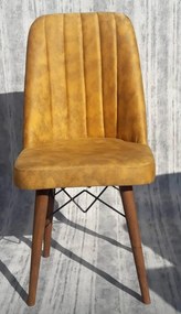 Scaun living tapitat Valentina turcoaz Homs