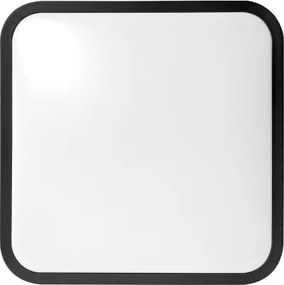 Brilagi-LED Plafonieră pentru baie ZENNA cu senzor, LED 24W/230V, 34,5 x 34,5 cm, IP44, negru