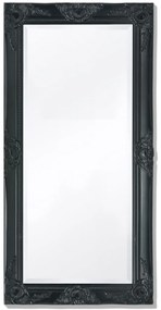 vidaXL Oglindă de perete în stil baroc, 100 x 50 cm, negru