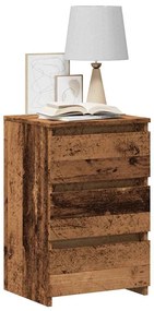 vidaXL Noptiere, 2 buc., lemn vechi, 40x35x62,5 cm, lemn prelucrat
