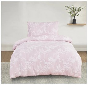 Lenjerie de pat Jacquard Alabama roz , 140 x 200cm, 70 x 90 cm