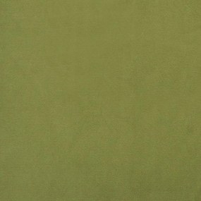 Taburet, verde deschis, 60x60x39 cm, catifea Lysegronn