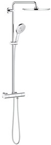 Coloana dus cu baterie si termostat Grohe Rainshower SmartActive 310, crom