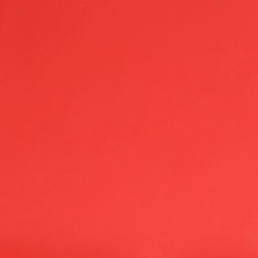 Taburet, rosu, 78x56x32 cm, piele ecologica Rosu