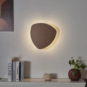 Lampă de perete de design bronz organic 32cm 2 lumini - Pulley