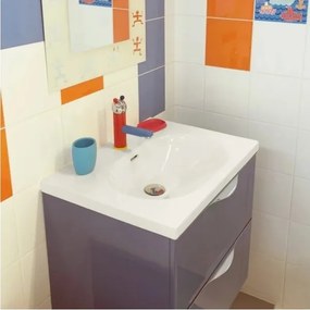 RAV Slezák SE326.0 - Baterie pentru lavoar JUNIOR, 18,2 cm, roșu/albastru