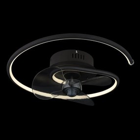 Lustra LED cu ventilator si telecomanda KOREN 03660 GL