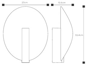 Aplică LED de exterior Lucide 27818/09/30 LAREDO LED/9W/230V IP54 negru