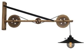 Aplica de perete design rustic-industrial HL-318W-1S3 MELKOR 77-3185 HL