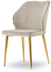 Scaun Greta K (bej + auriu). 1111058