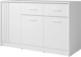 Comoda CANADA CD21, alb, PAL laminat, 150x42x94 cm