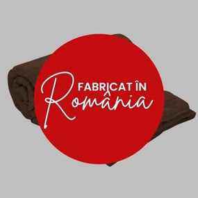 Set pilota iarna, umplutura lana, material damasc policoton, 140x210cm, matlasata, maro, Pucioasa cu 2 perne, matlasate, antialergice, 50x70cm, albe, Pucioasa