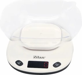 Cantar alimentar Zilan ZLN7880 Alb, capacitate maxim 5 kg, ecran digital, oprire automata