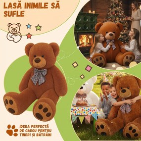 Urs mare de pluș BENY, 100cm, maro Monzana