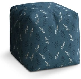 Taburet Cube spice albastre, albastru