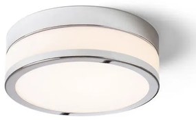 Lampa rotunda CIRA LED 23 de tavan sticla opal/crom 230V LED 12W IP44 3000K