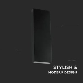 Aplică LED de exterior LED/8W/230V 4000K IP65 negru