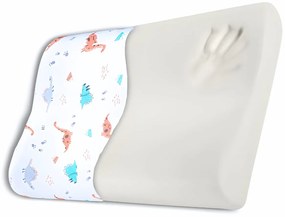 HUSA de schimb / Fata de perna - pentru Perna Copii Suporto Toddler - Model Dinozauri - Bumbac 100%