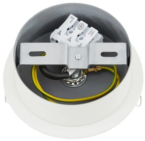 Aplica de perete moderna pentru baie IP44 FABIO alb