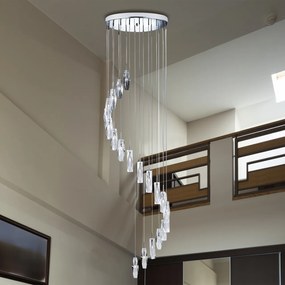 Lustra casa scarii design modern Sculptured Ice 20L 888-20 SRT
