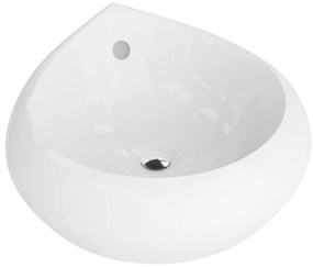 Lavoar pe blat Rune Gudrun 47 cm alb lucios