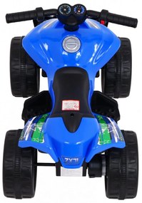 ATV Electric cu acumulator pentru copii NOVOKIDS™ Mini Monster , Lungime 70 cm, 3-6 ani , Max 30 kg , 6V, Albastru